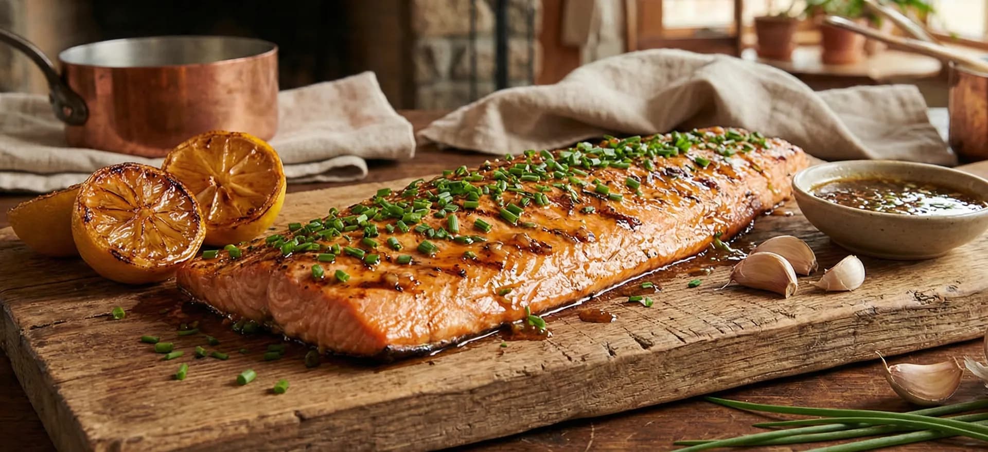 Filet de truite à la ciboulette et à l'érable
