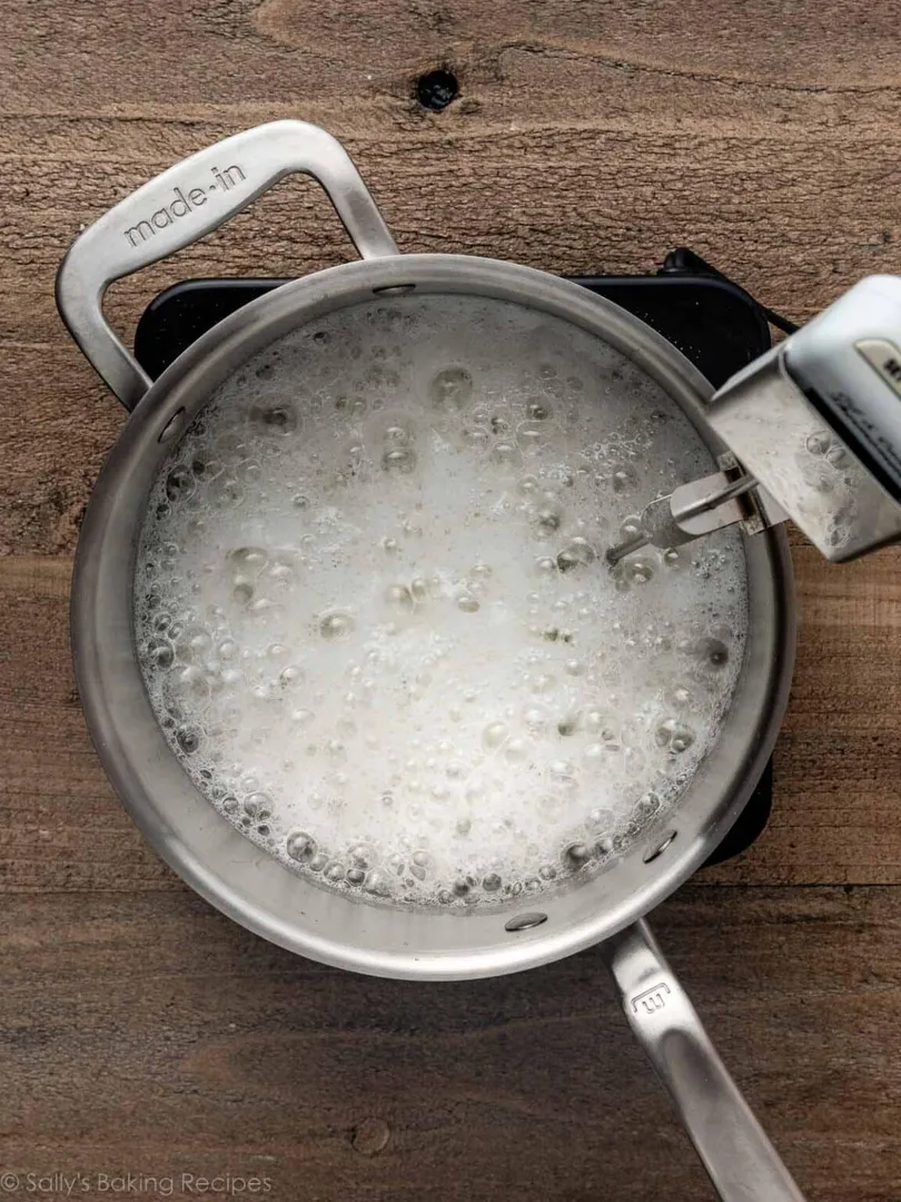 Cuisson du sirop